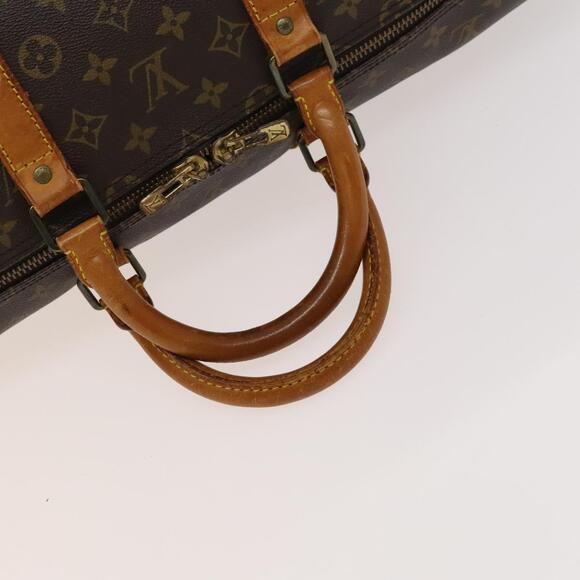 LOUIS VUITTON Monogram Keepall Bandouliere 55 Boston Bag M41414 - Picture 7 of 16